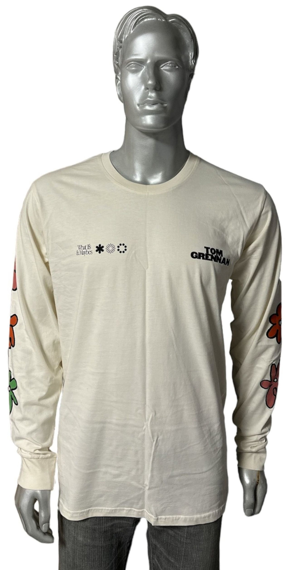 Tom Grennan What Ifs & Maybes - Cream Vinyl + Autographed Sleeve + T-Shirt UK vinyl LP album (LP record)