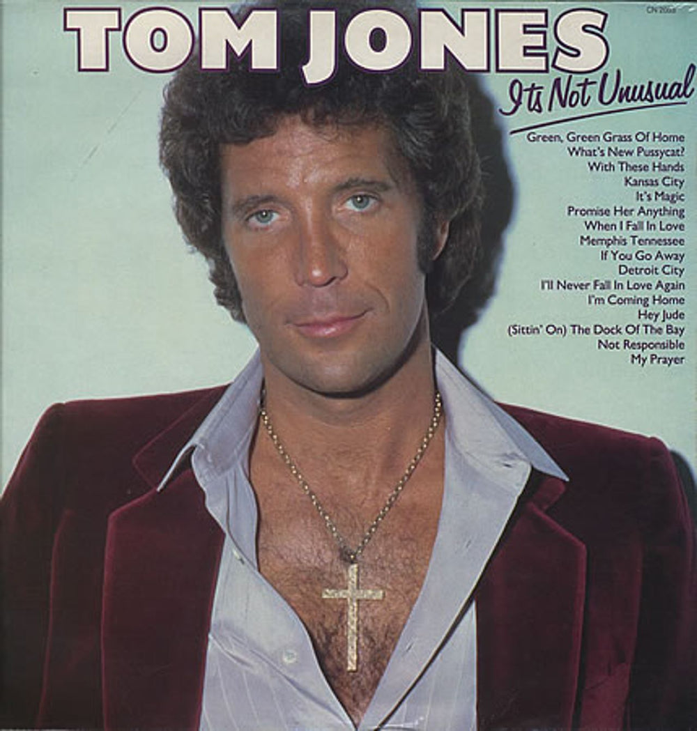 Tom Jones It's Not Unusual UK vinyl LP album (LP record) CN2053