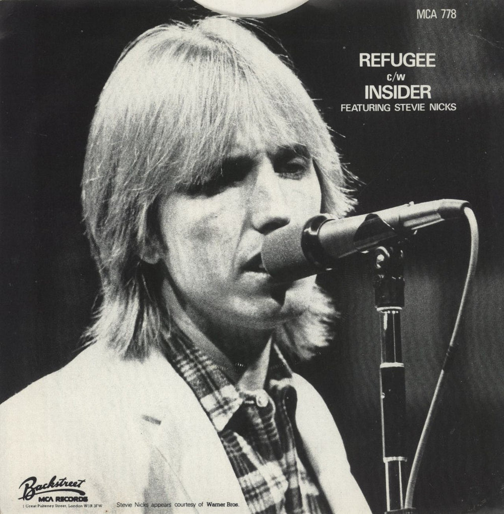 Tom Petty & The Heartbreakers Refugee + Sleeve UK 7