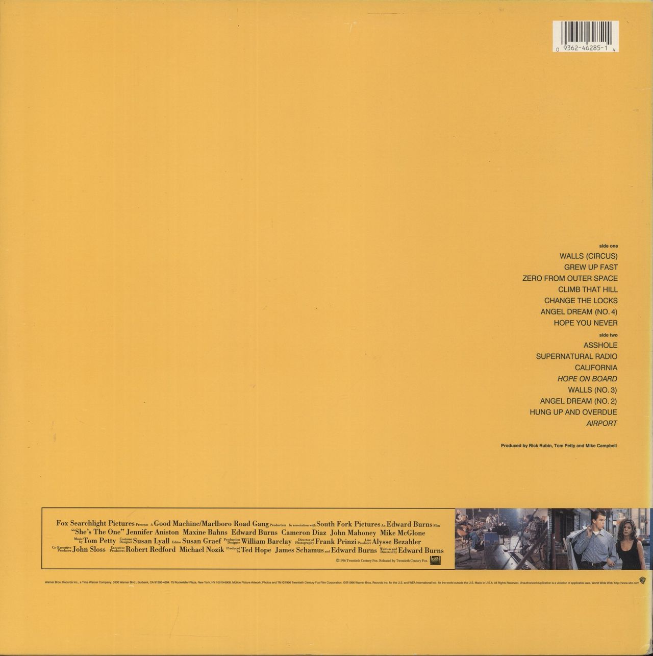 Tom Petty & The Heartbreakers She's The One - 1st US Vinyl LP