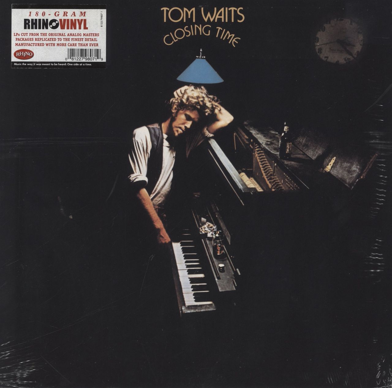 Tom Waits Closing Time - 180gm Vinyl - Sealed UK Vinyl LP 