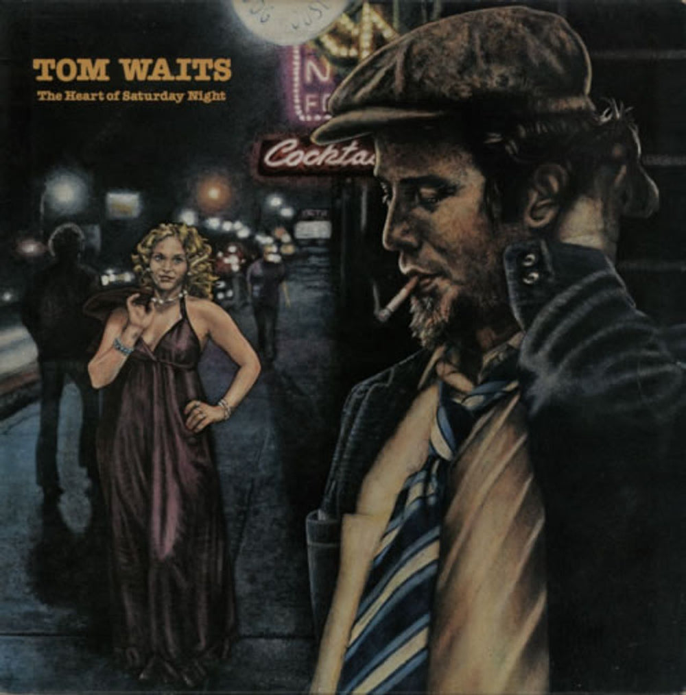 Tom Waits The Heart Of Saturday Night - EX UK vinyl LP album (LP record) K53035