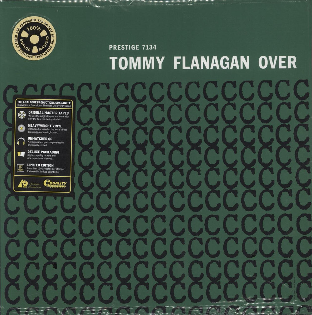 Tommy Flanagan Overseas - 180 Gram Mono - Sealed US vinyl LP album (LP record) APRJ7134