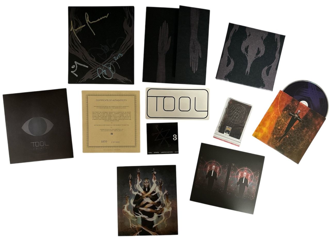 Tool Opiate - 21st Anniversary - Autographed US CD album