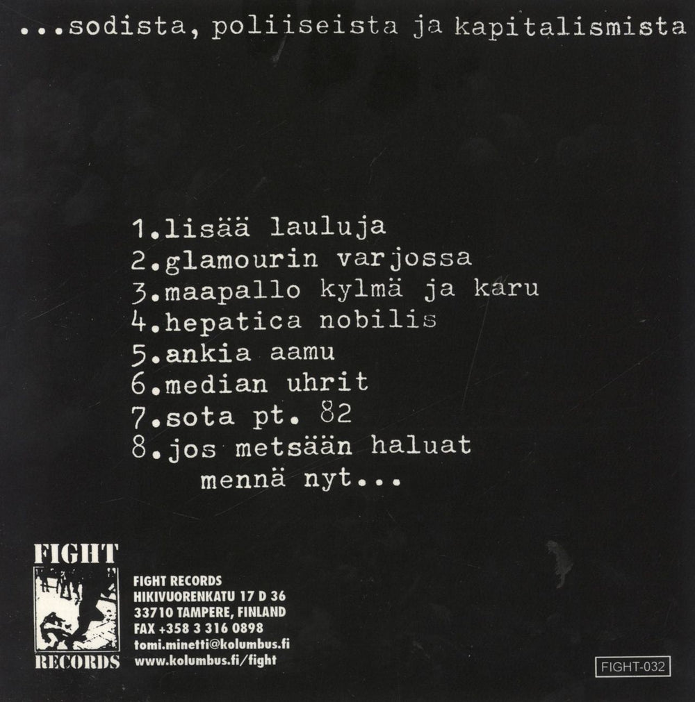 Totuus ...Lisaa Lauluja Finnish 7" vinyl single (7 inch record / 45)