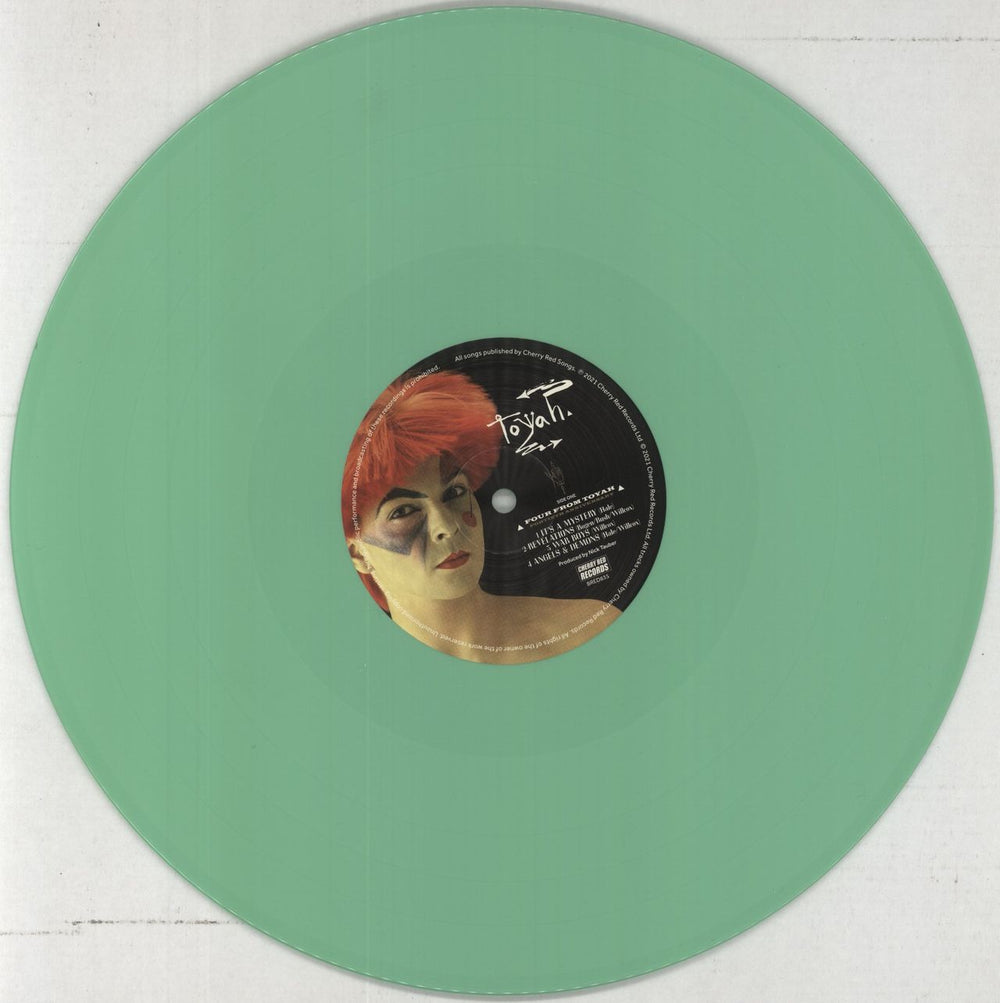 Toyah Four From Toyah (Fortieth Anniversary) - RSD21 - Green Vinyl UK vinyl LP album (LP record) TYHLPFO859378