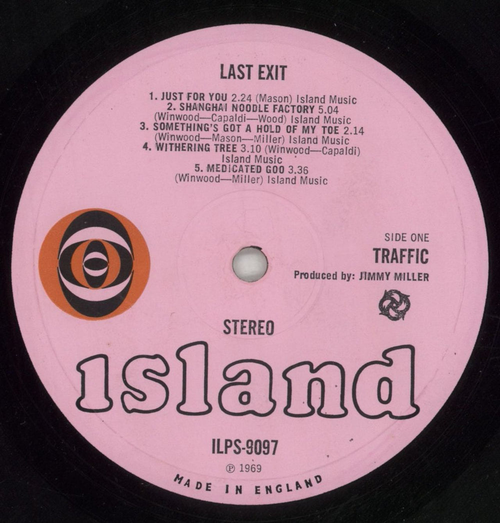 Traffic Last Exit - 1st - VG UK vinyl LP album (LP record) TRFLPLA849368