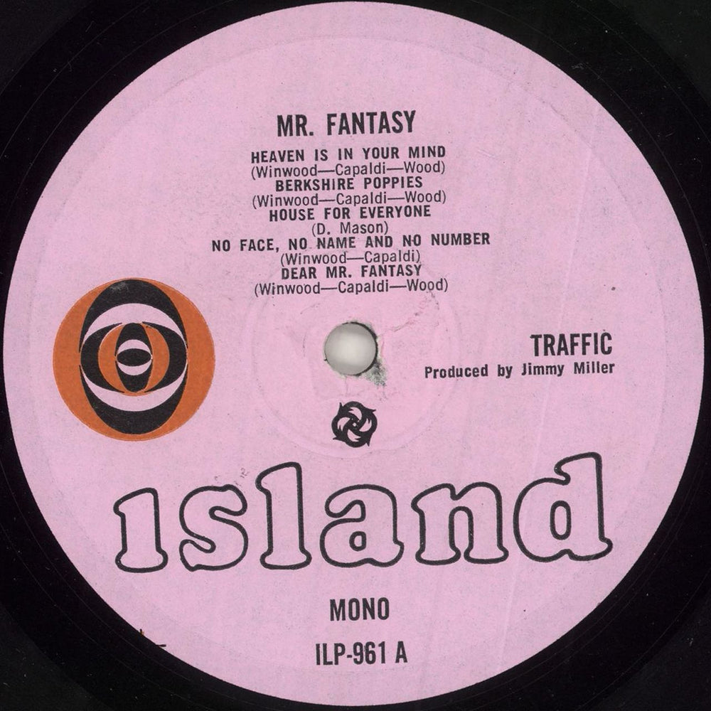 Traffic Mr Fantasy - VG UK vinyl LP album (LP record) TRFLPMR745201