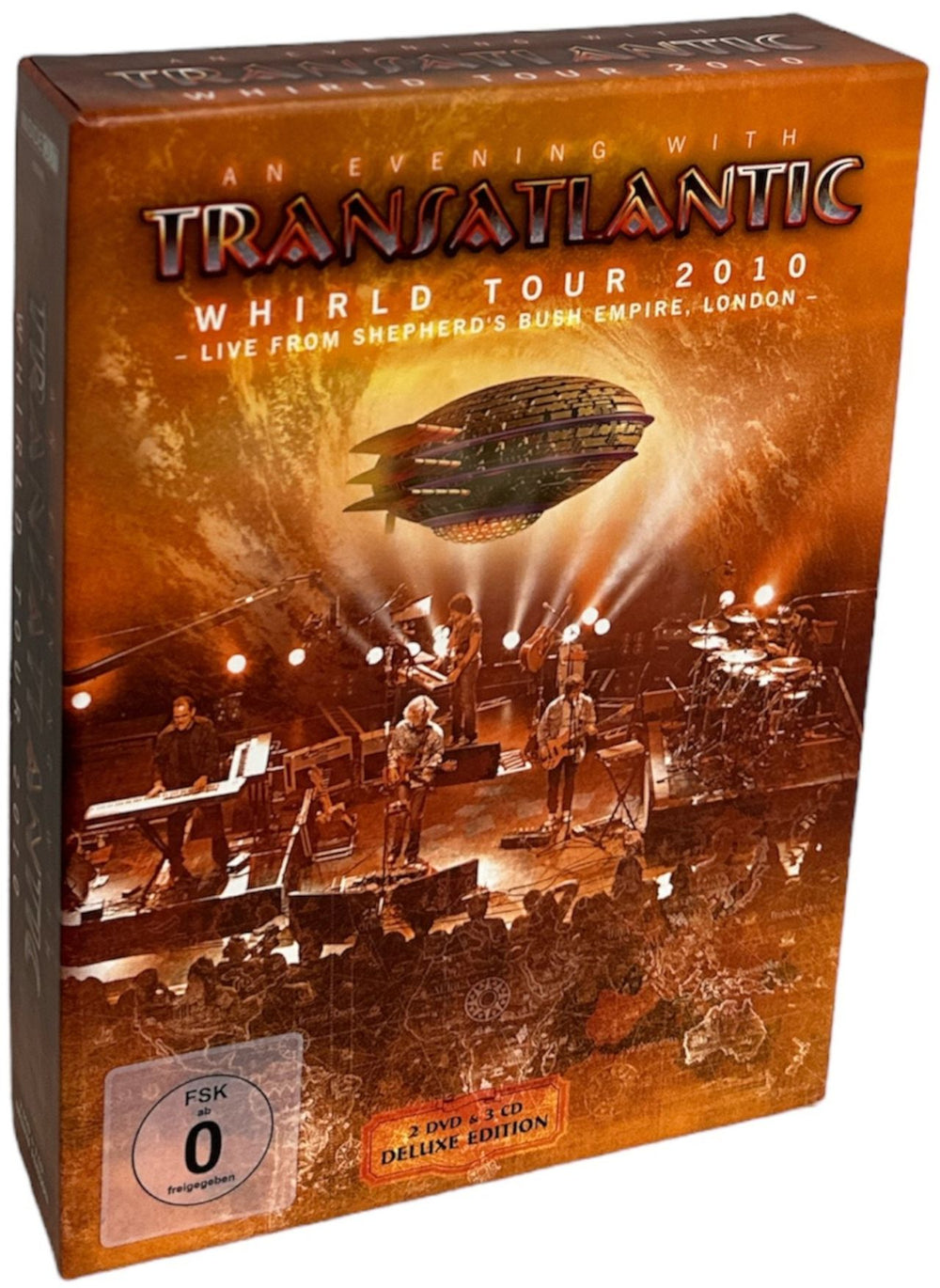 Transatlantic Whirld Tour 2010 (Live From Shepherd's Bush Empire, London) + 2DVDs UK CD Album Box Set IOMLTDDVD024