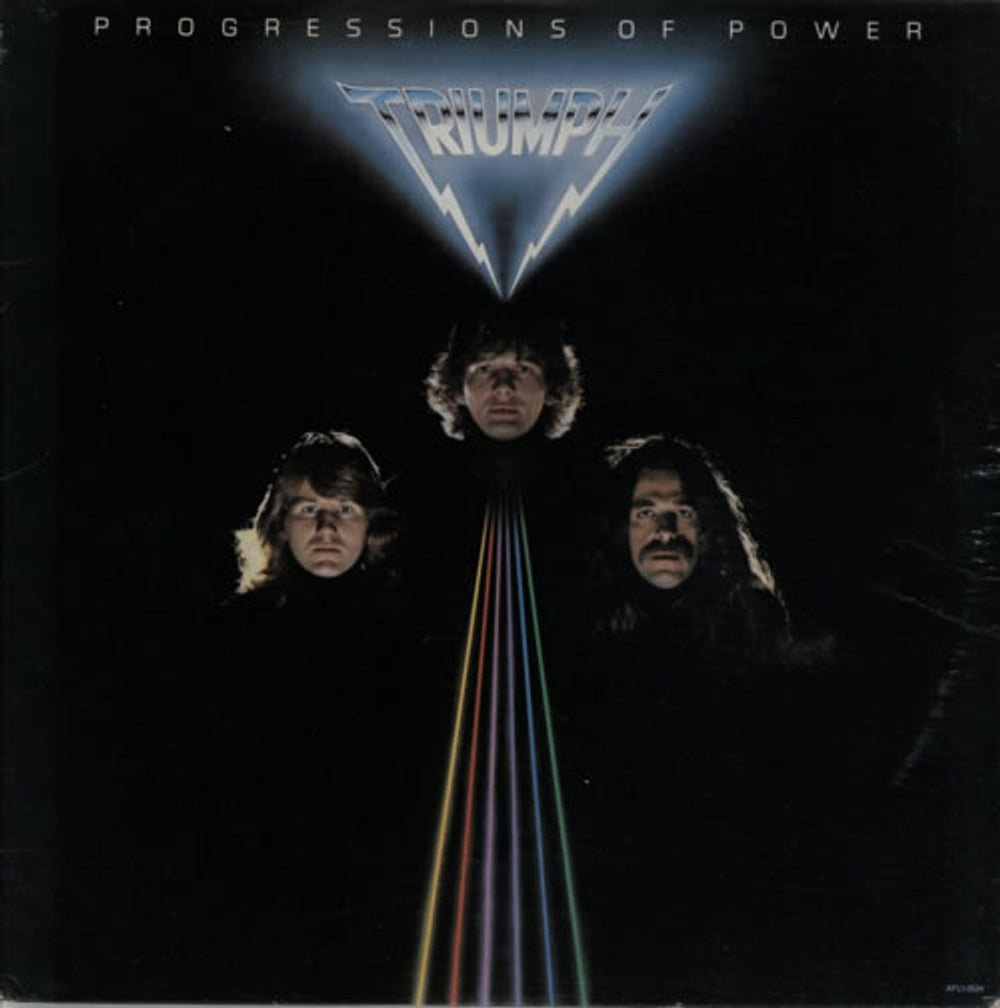 Triumph Progressions Of Power US vinyl LP album (LP record) AFL1-3524