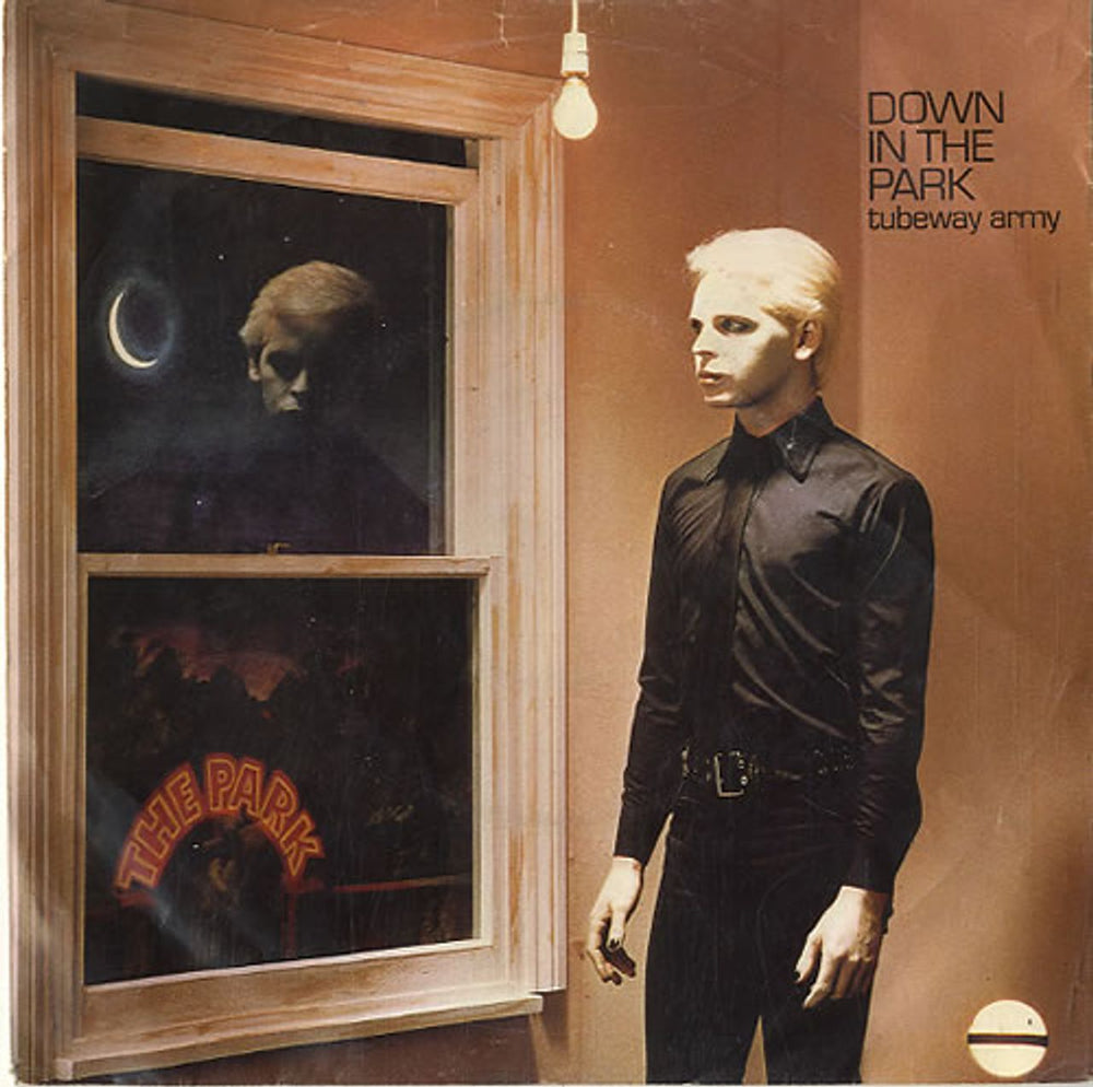 Tubeway Army Down In The Park Dutch 7" vinyl single (7 inch record / 45) 144.860