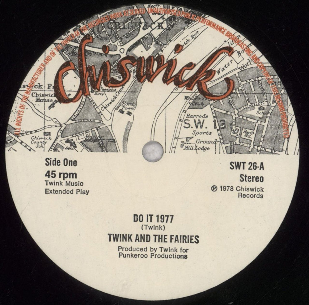 Twink Do It '77 - Shrink UK 12" vinyl single (12 inch record / Maxi-single) TWK12DO846987