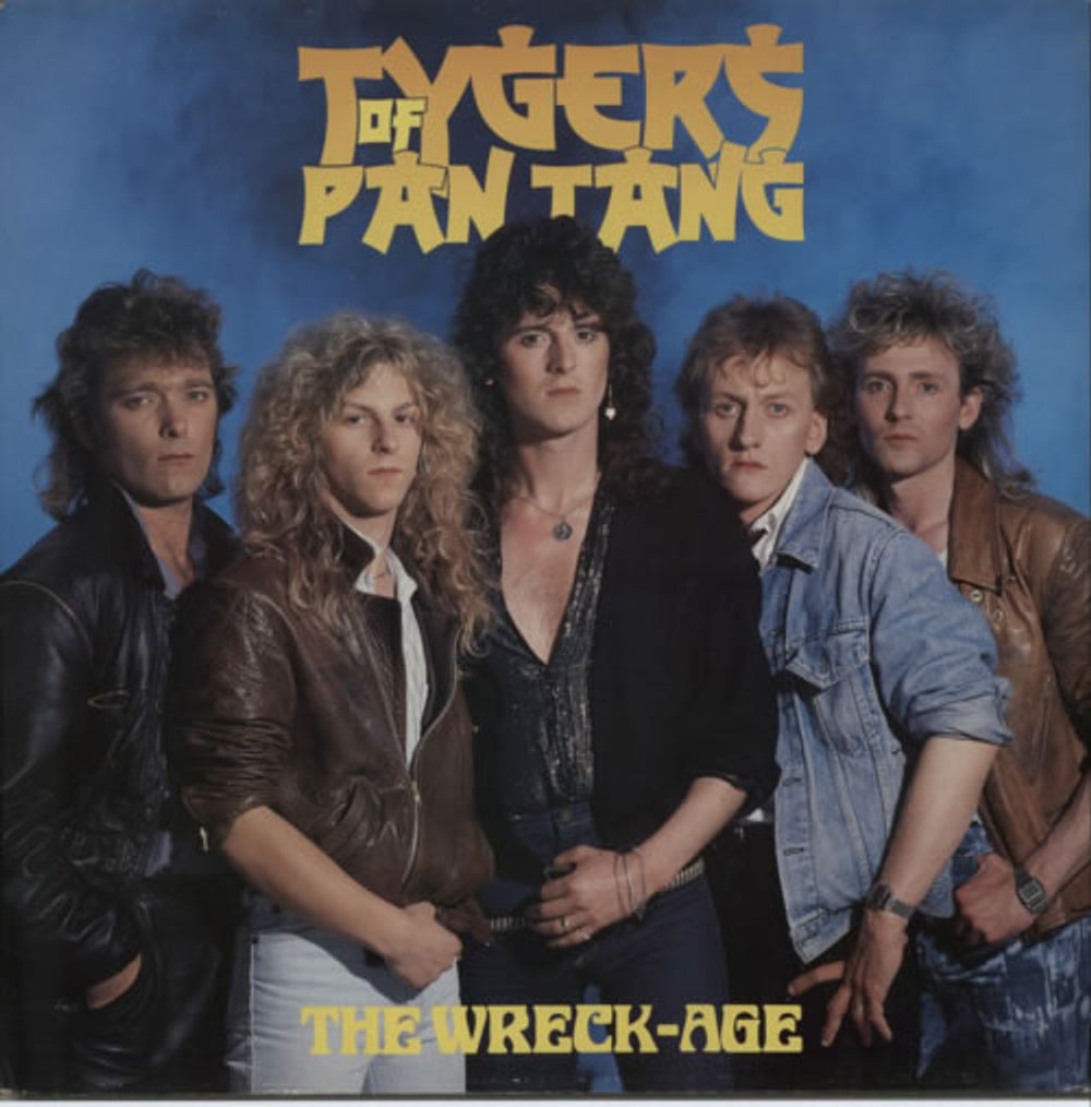 Tygers Of Pan Tang The Wreck-Age French vinyl LP album (LP record) MFN50