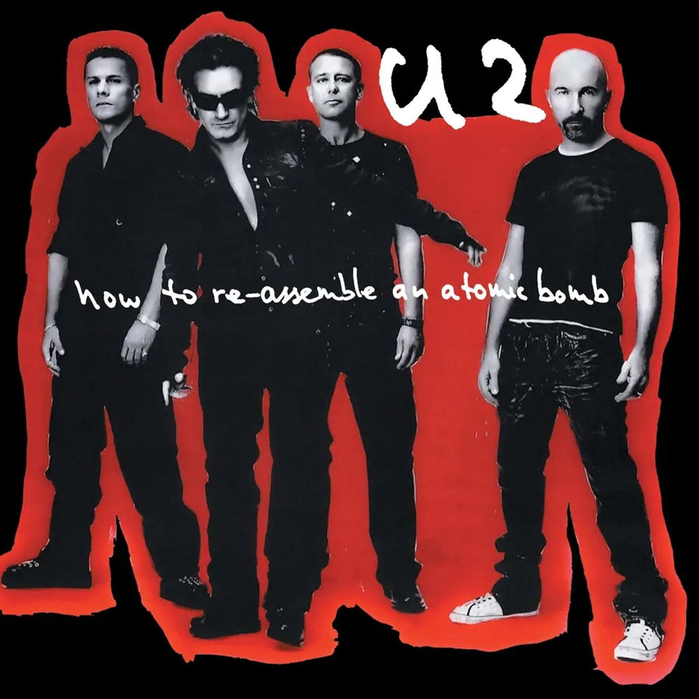 U2 How To Re-Assemble An Atomic Bomb - Red Marbled Vinyl - Sealed UK vinyl LP album (LP record) U-2LPHO851516