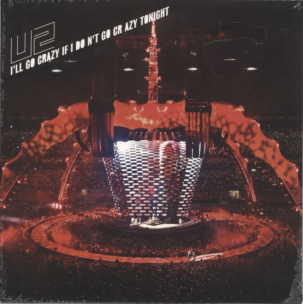 U2 I'll Go Crazy If I Don't Go Crazy Tonight UK 7" vinyl single (7 inch record / 45) 2716223