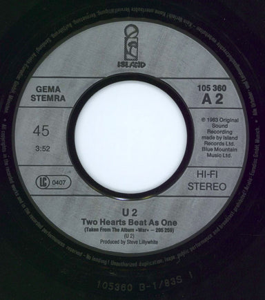 U2 Sunday Bloody Sunday German 7