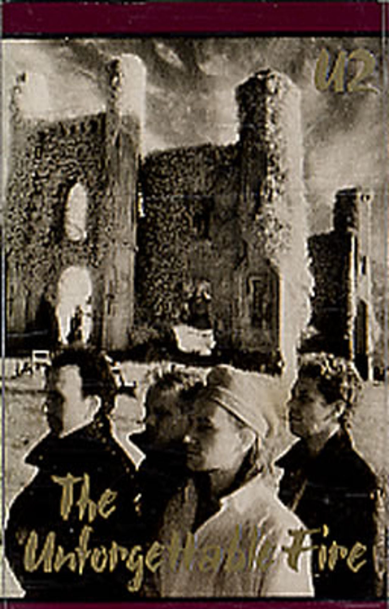 U2 The Unforgettable Fire UK Cassette album — RareVinyl.com