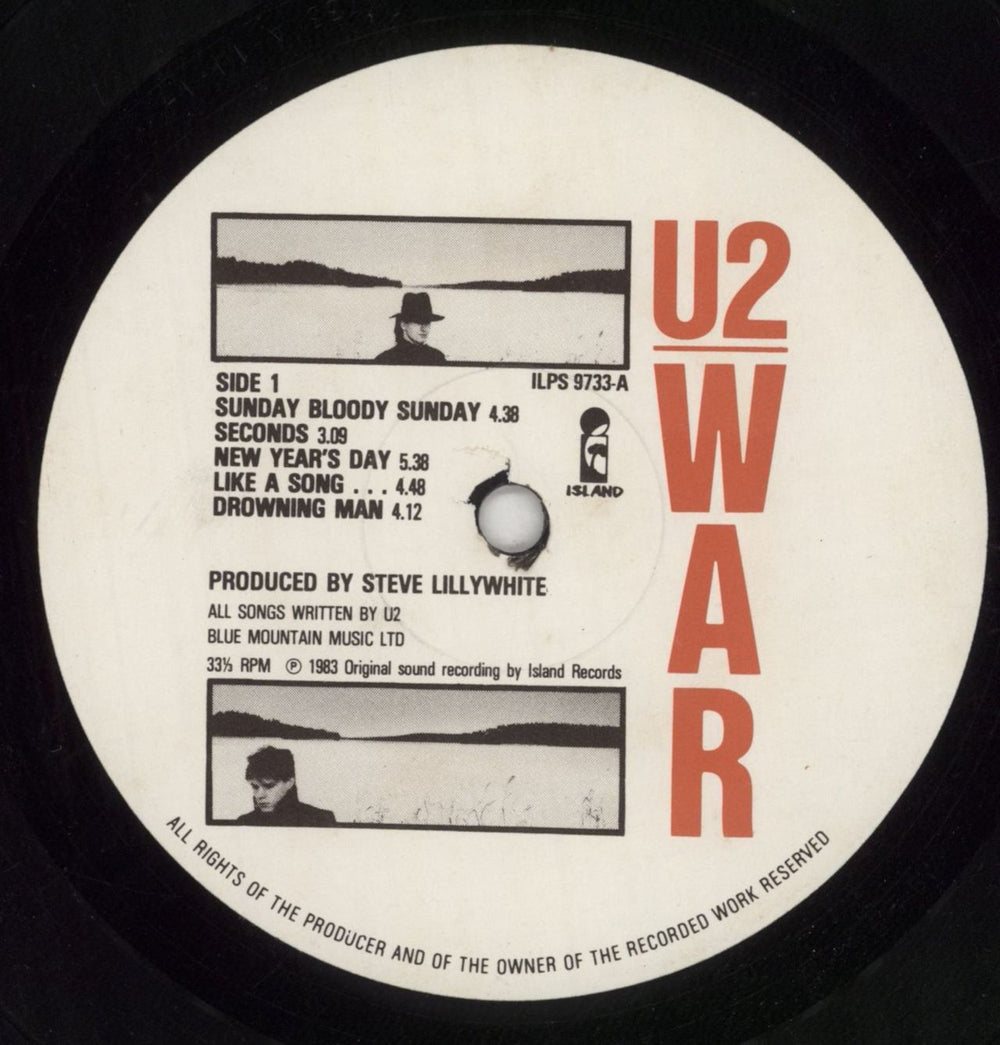 U2 War - 1st - EX UK vinyl LP album (LP record) U-2LPWA399506