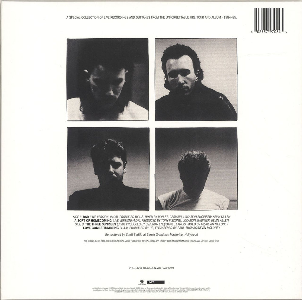 U2 Wide Awake In America - 180gram Vinyl - Sealed UK 12" vinyl single (12 inch record / Maxi-single) 602557970845
