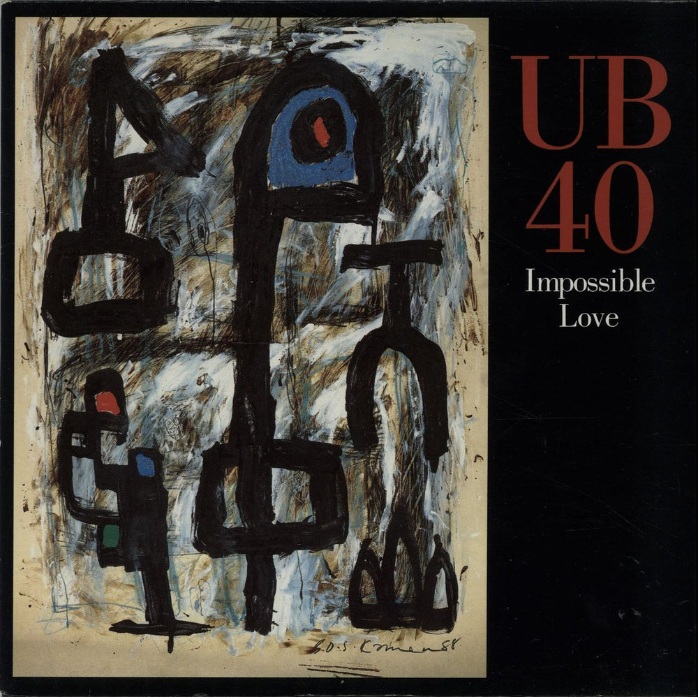 UB40 Impossible Love UK 7" vinyl single (7 inch record / 45) DEP37