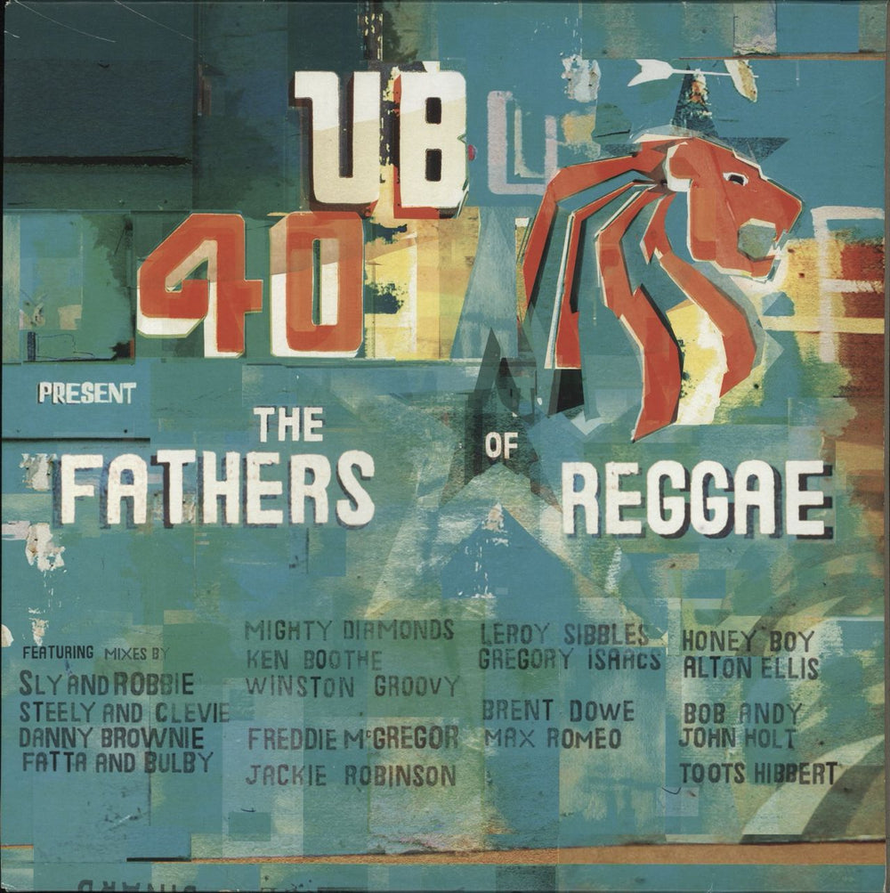 UB40 The Fathers Of Reggae UK 2-LP vinyl record set (Double LP Album) LPDEP20