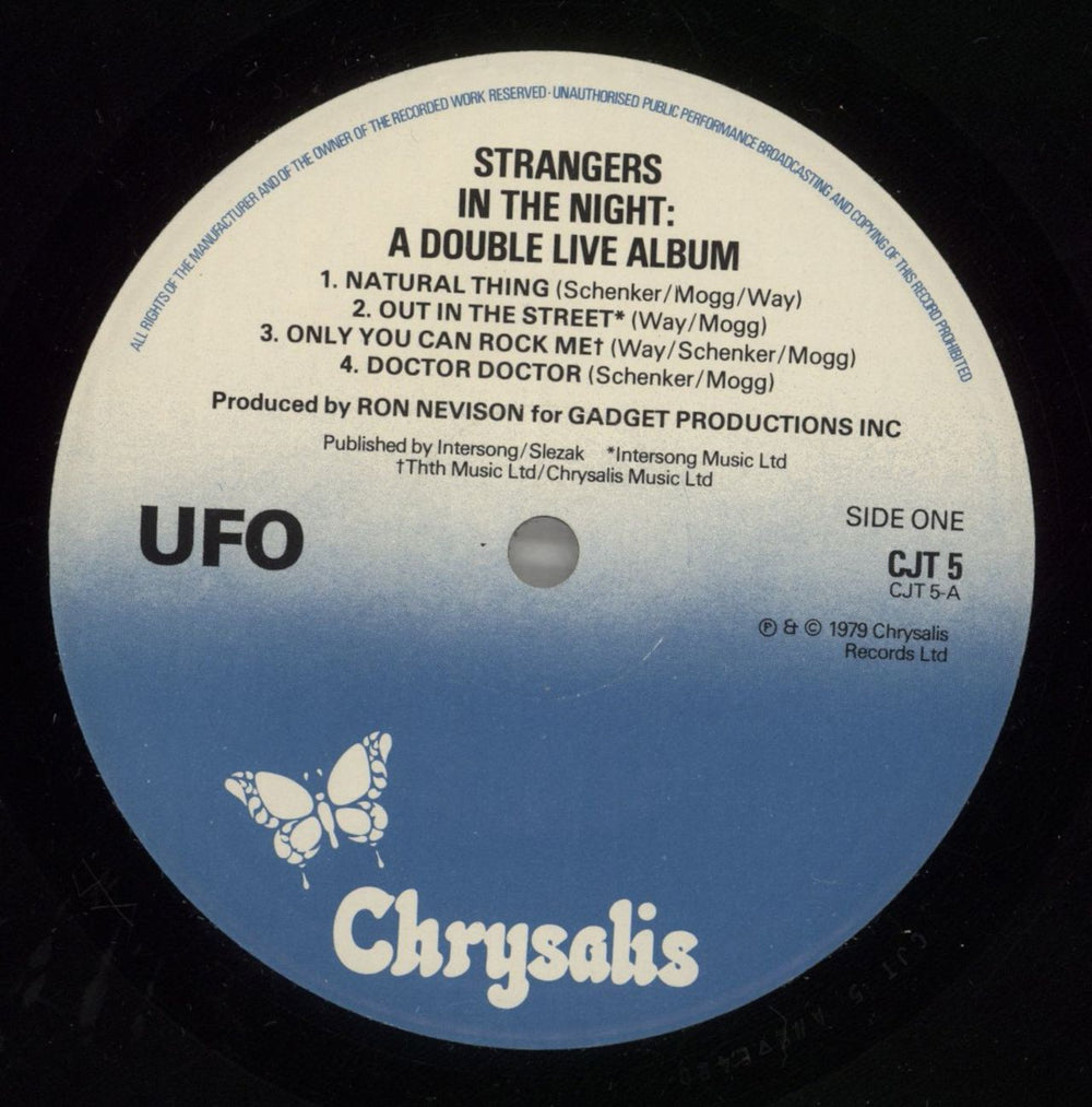 UFO Strangers In The Night UK 2-LP vinyl record set (Double LP Album) UFO2LST301801