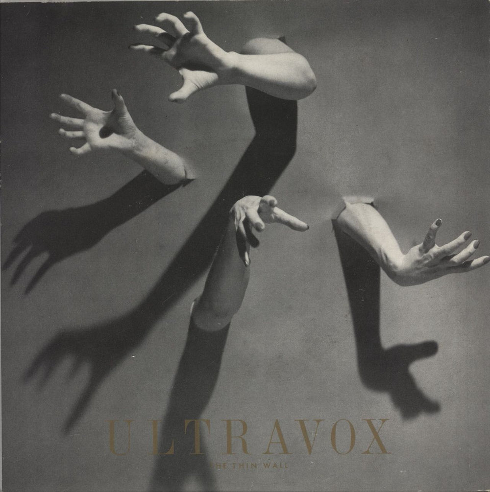 Ultravox The Thin Wall - Clear Vinyl UK 7" vinyl single (7 inch record / 45) CHS2540