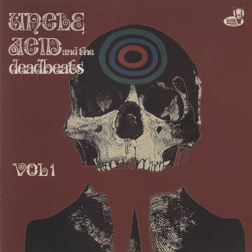 Uncle Acid & The Deadbeats Vol. 1 - Cherry Red Vinyl UK vinyl LP album (LP record) RISELP210