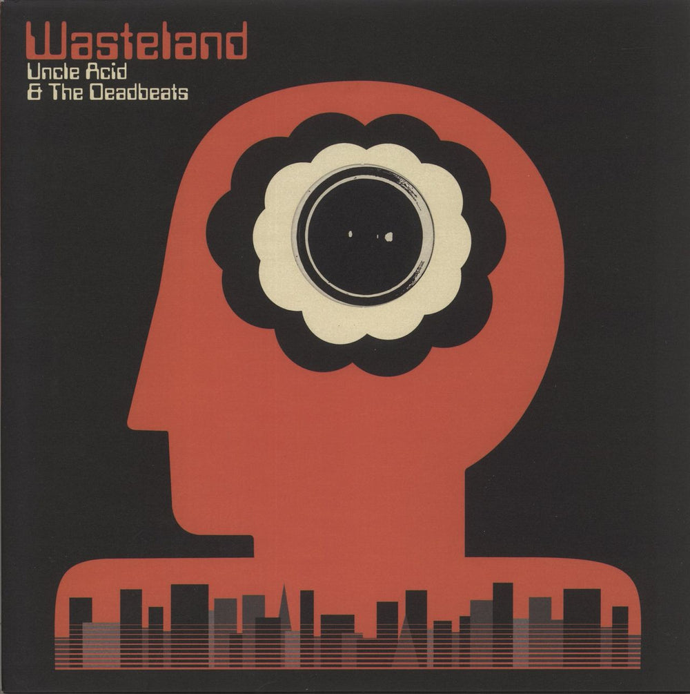 Uncle Acid & The Deadbeats Wasteland -Diehard Edition - Violet Sparkle Vinyl + Patch UK vinyl LP album (LP record) RISELP223