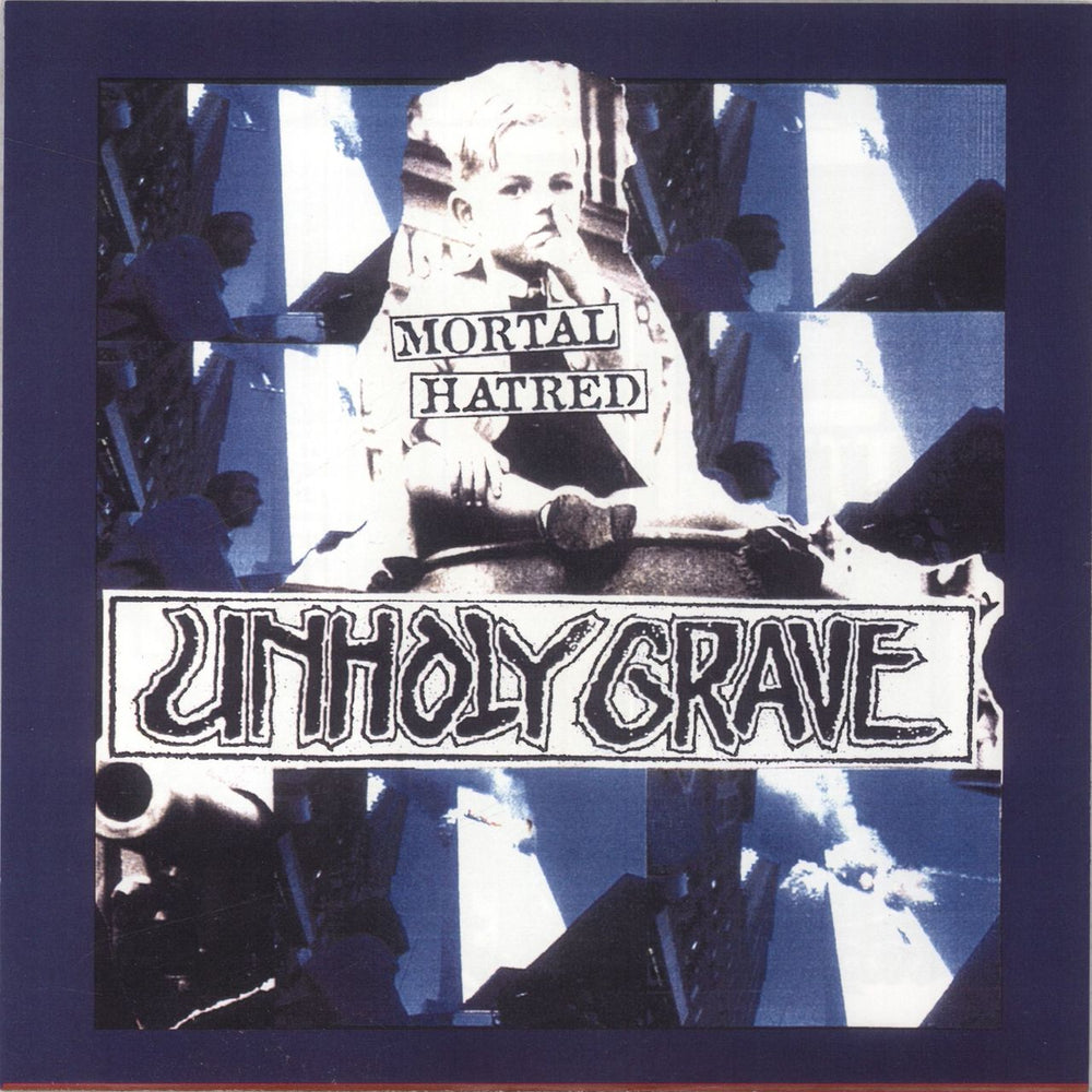 Unholy Grave Encore / Mortal Hatred US 7" vinyl single (7 inch record / 45) MRR-013