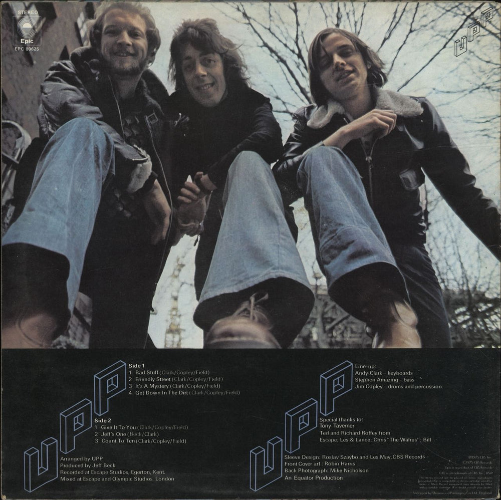 Upp Upp UK vinyl LP album (LP record)