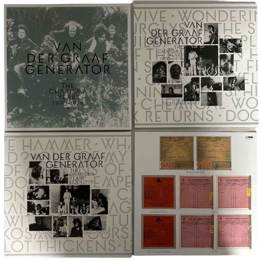 Van Der Graaf Generator The Charisma Years 1970-1978 - 20 Disc