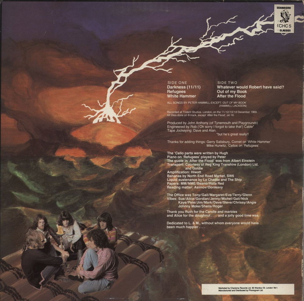 Van Der Graaf Generator The Least We Can Do Is Wave To Each Other UK vinyl LP album (LP record)