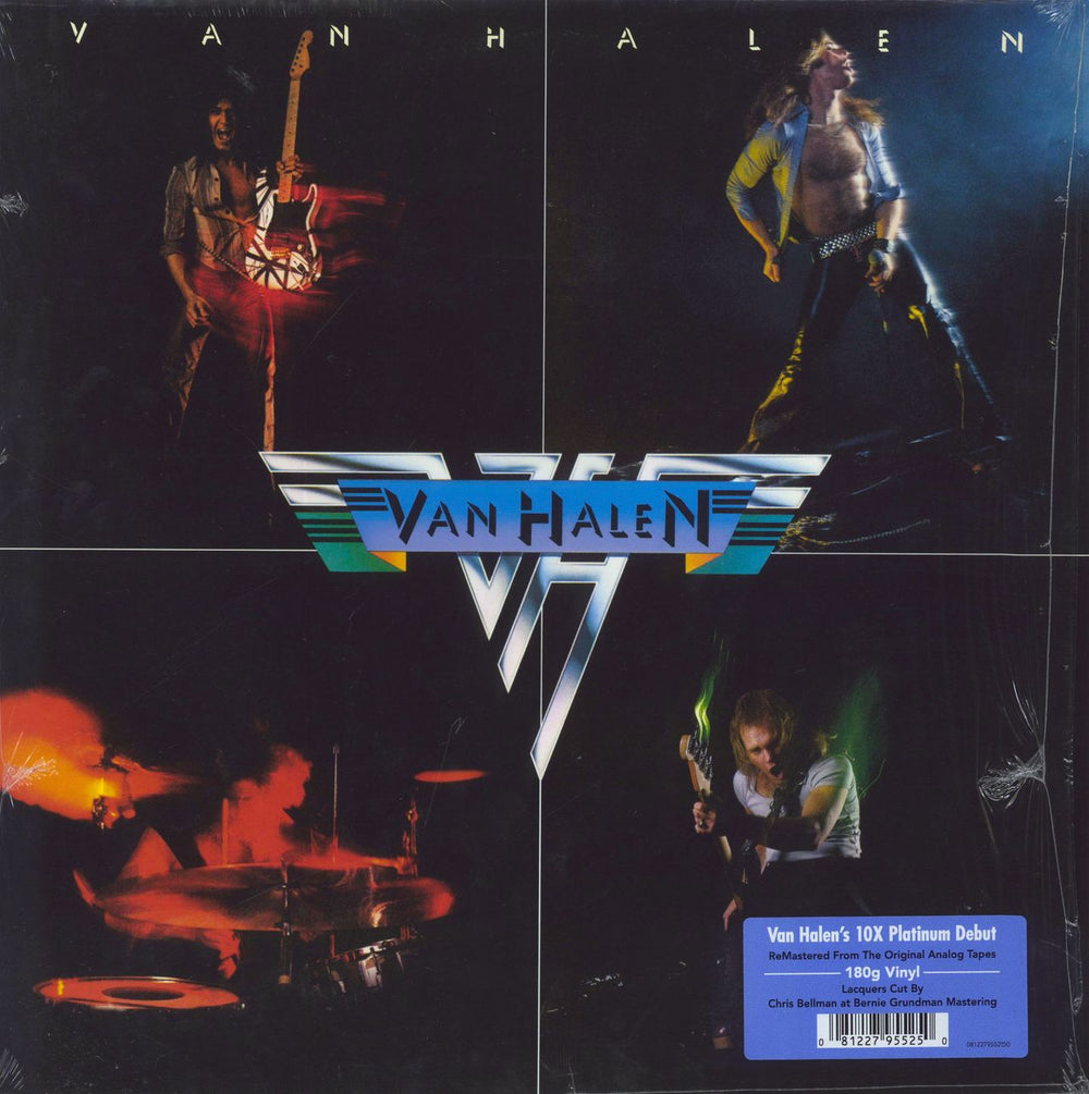 Van Halen Van Halen - 180 Gram Vinyl - Shrink UK vinyl LP album (LP record) 81227955250