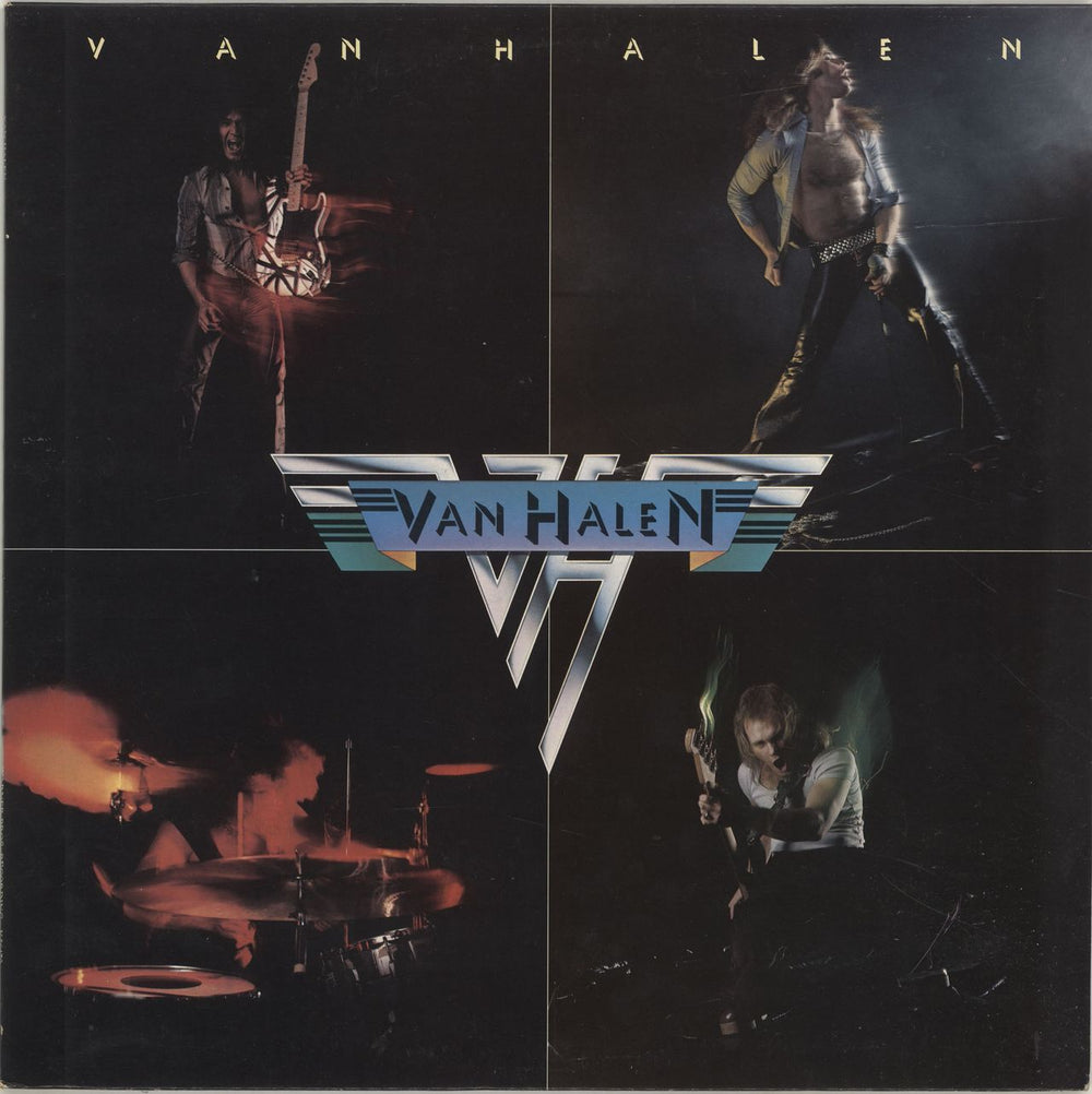 Van Halen Van Halen - 2nd UK vinyl LP album (LP record) K56470