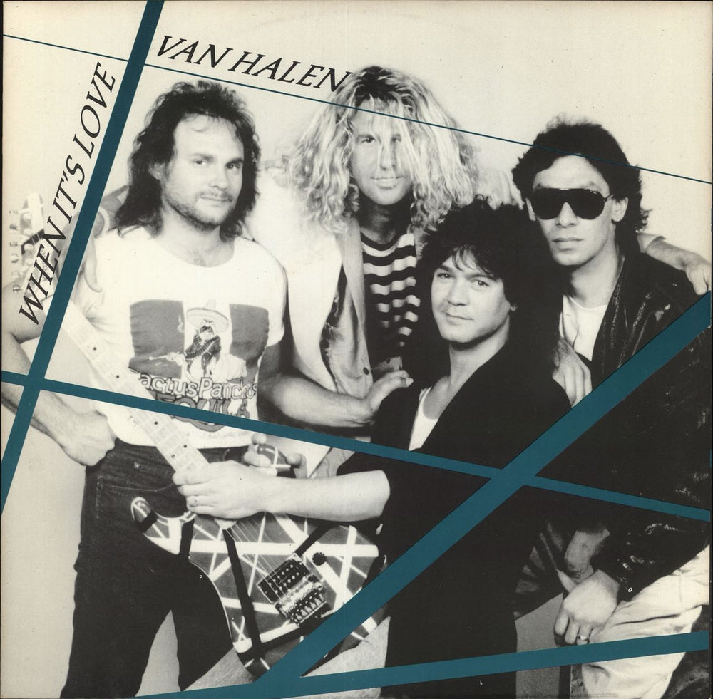 Van Halen When It's Love UK 12" vinyl single (12 inch record / Maxi-single) W7816T