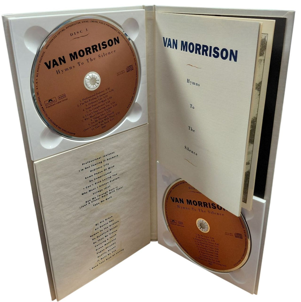 Van Morrison Hymns To The Silence US 2 CD album set (Double CD) VMO2CHY162442