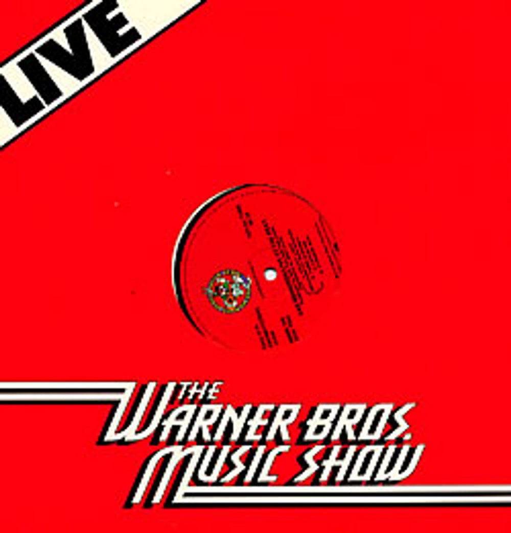 Van Morrison Live At The Roxy - Warners Bros Music Show - Black US Promo vinyl LP album (LP record) WBMS102