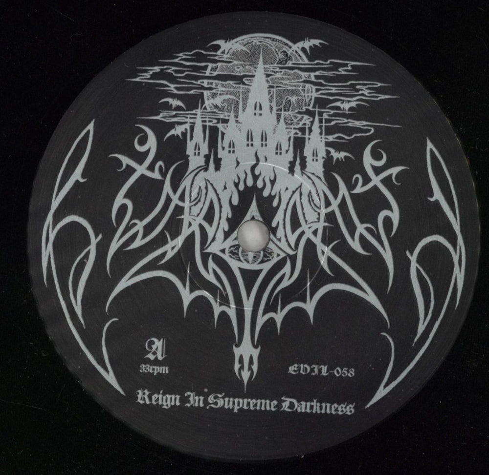 Vargrav Reign In Supreme Darkness Finnish vinyl LP album (LP record) 9G6LPRE869301