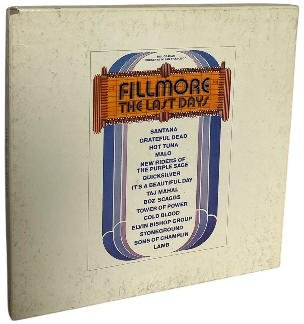 Various-60s & 70s Fillmore - The Last Days US box set Z3X31390