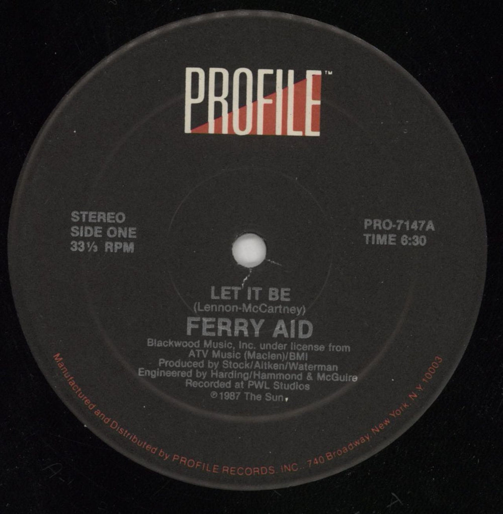 Various-60s & 70s Let It Be US 12" vinyl single (12 inch record / Maxi-single) SVA12LE538516