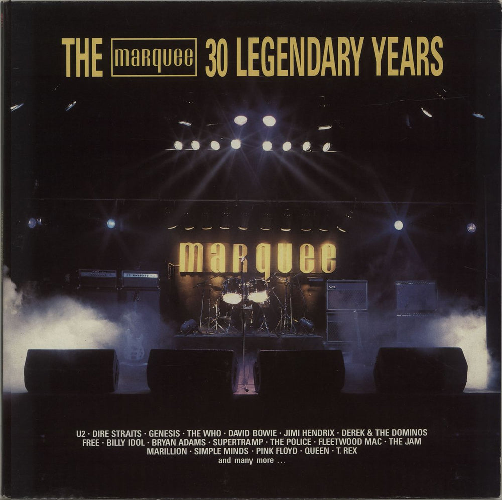 Various-60s & 70s The Marquee: 30 Legendary Years UK 2-LP vinyl record set (Double LP Album) MQTV1