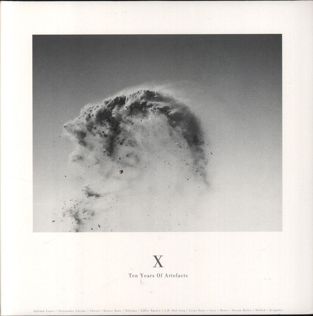 Various-Ambient & Electronica X - Ten Years Of Artefacts UK 3-LP vinyl record set (Triple LP Album) SA10YEARSLP