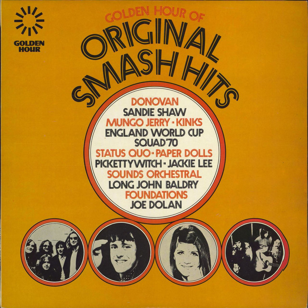 Various Artists 20 Original Smash Hits - Embossed Sleeve UK vinyl LP album (LP record) GH505