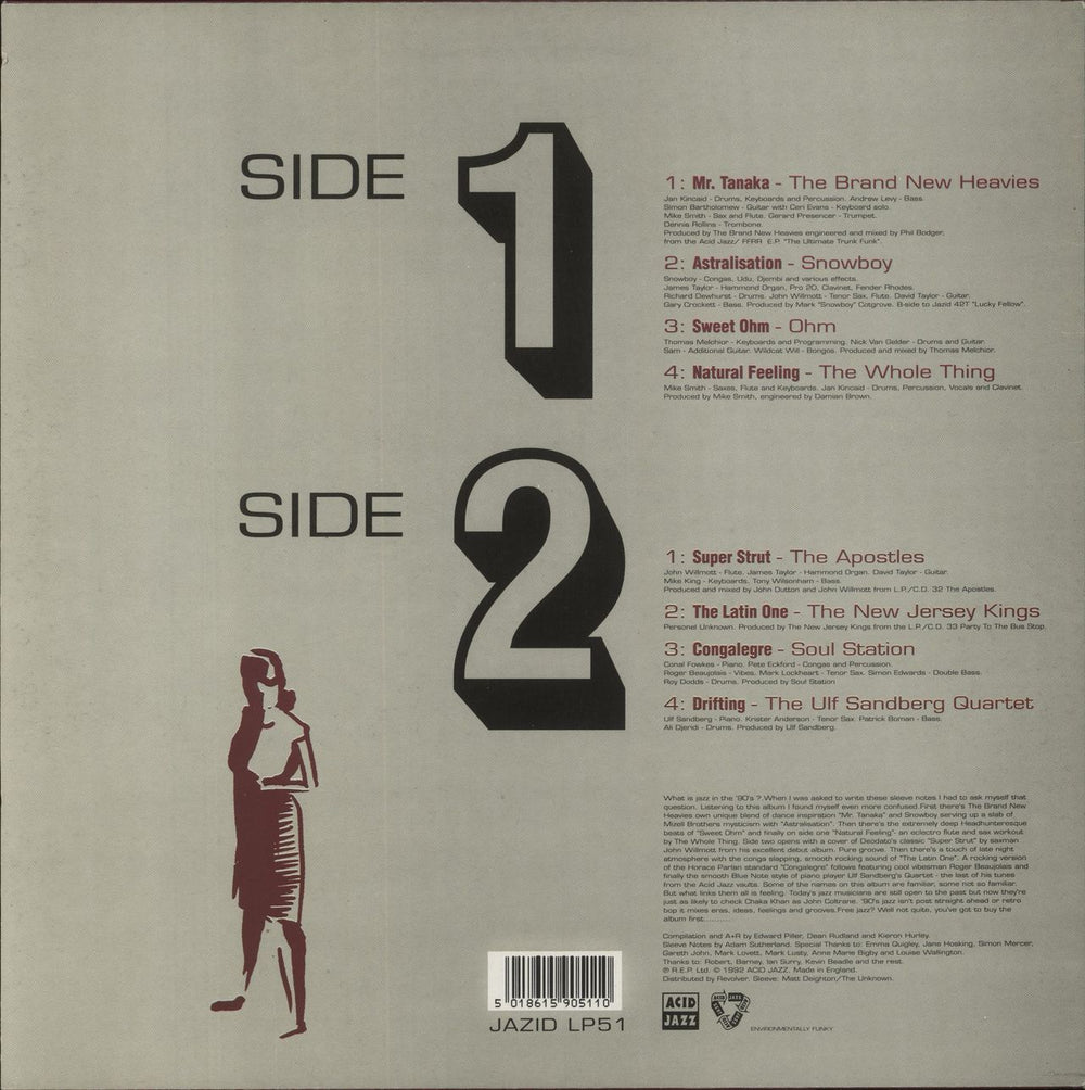 Various Artists Acid Jazz Mo' Jazz UK vinyl LP album (LP record) 5018615905110