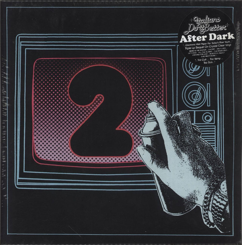 Various Artists After Dark 2 - Sealed - Clear Vinyl US 3-LP vinyl record set (Triple LP Album) IDIB026