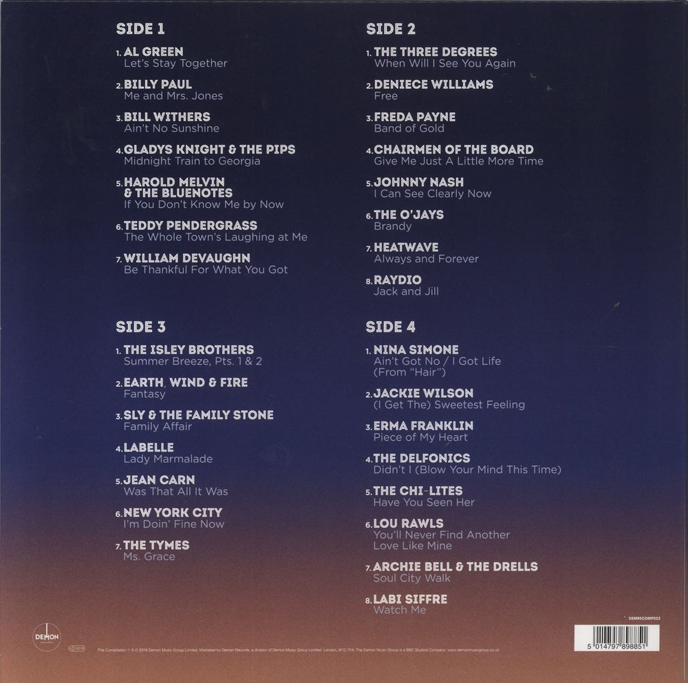 Various Artists Soul Classics UK 2-LP vinyl record set (Double LP Album) 5014797898851