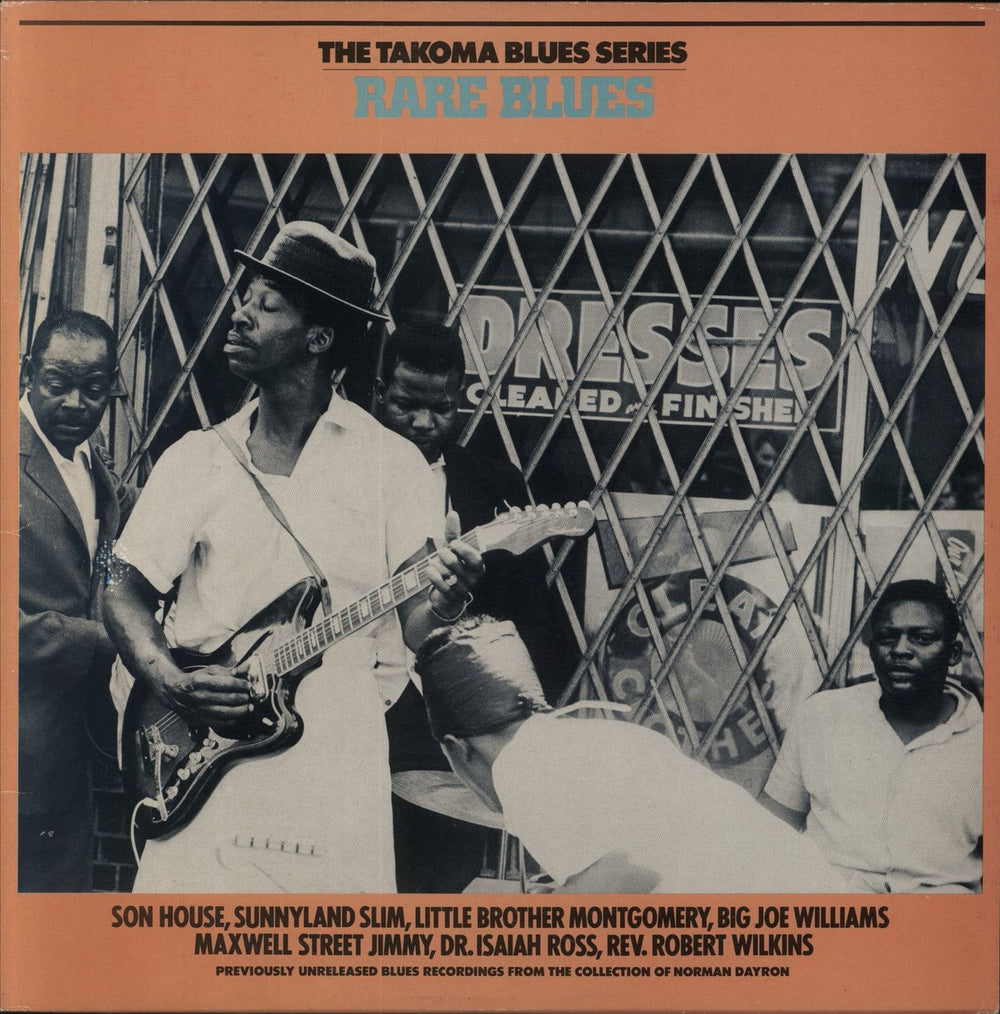Various-Blues & Gospel Rare Blues: The Takoma Blues Series UK vinyl LP album (LP record) SNTF853