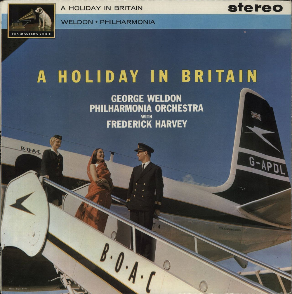 Various-Classical & Orchestral A Holiday In Britain UK vinyl LP album (LP record) CSD1495