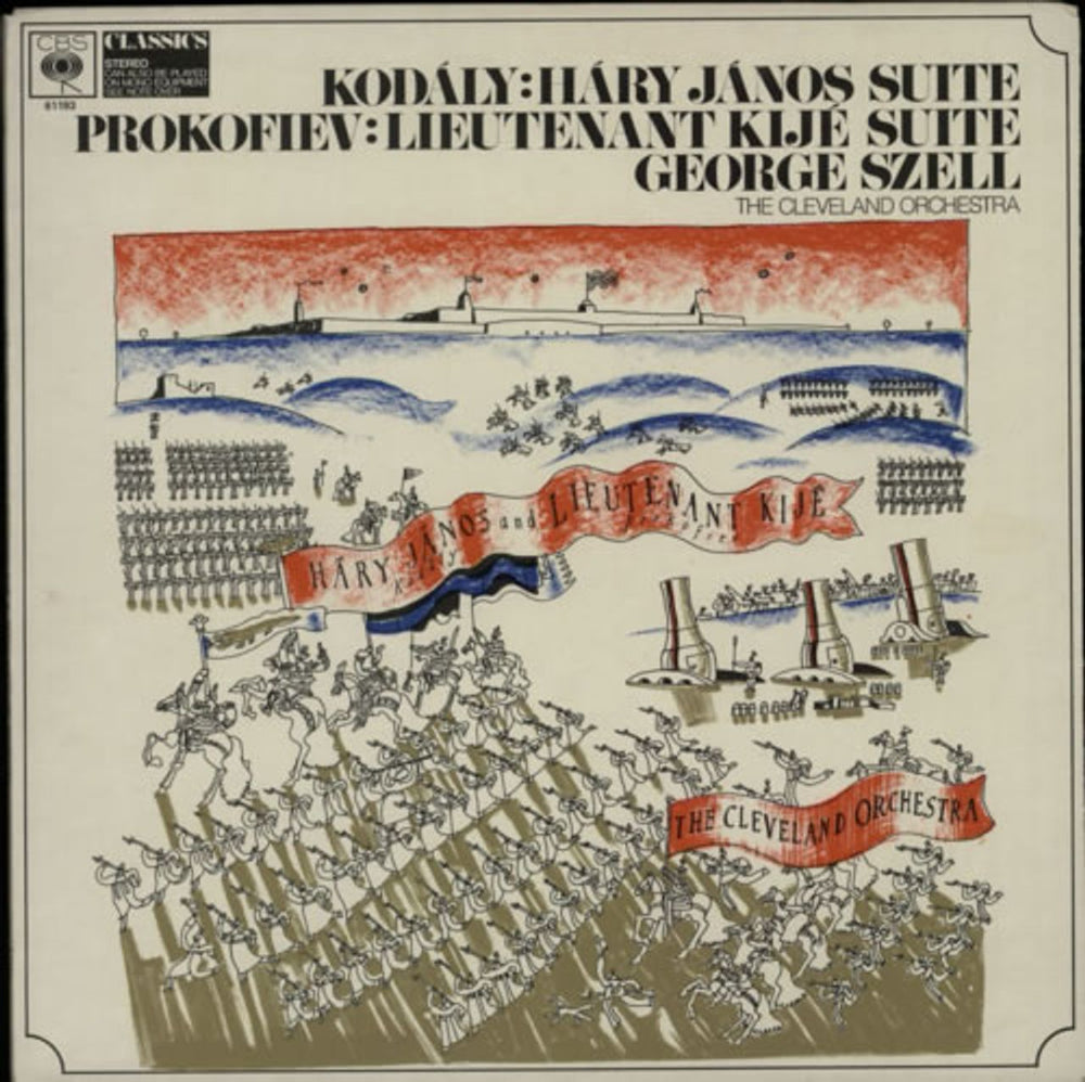 Various-Classical & Orchestral Kodály: Háry János Suite / Prokofiev: Lieutenant Kijé Suite UK vinyl LP album (LP record) 61193